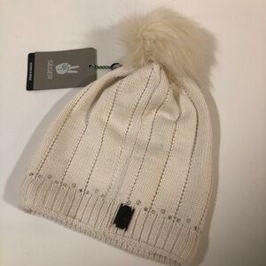Seger Cream Winter Hat NWT